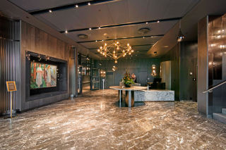 lobby med munchmaleri clarion hotel oslo