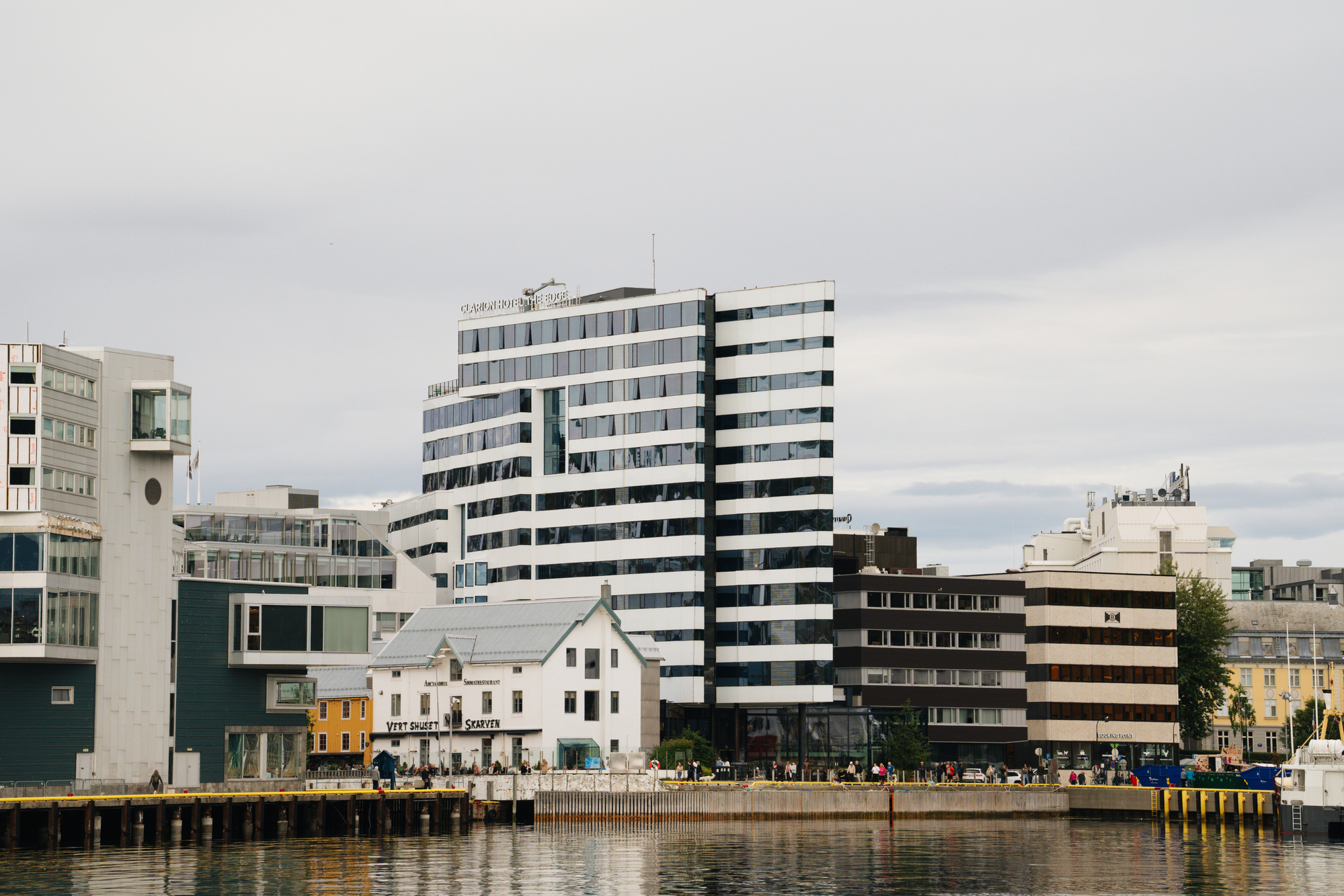 Clarion Hotel The Edge facade daylight