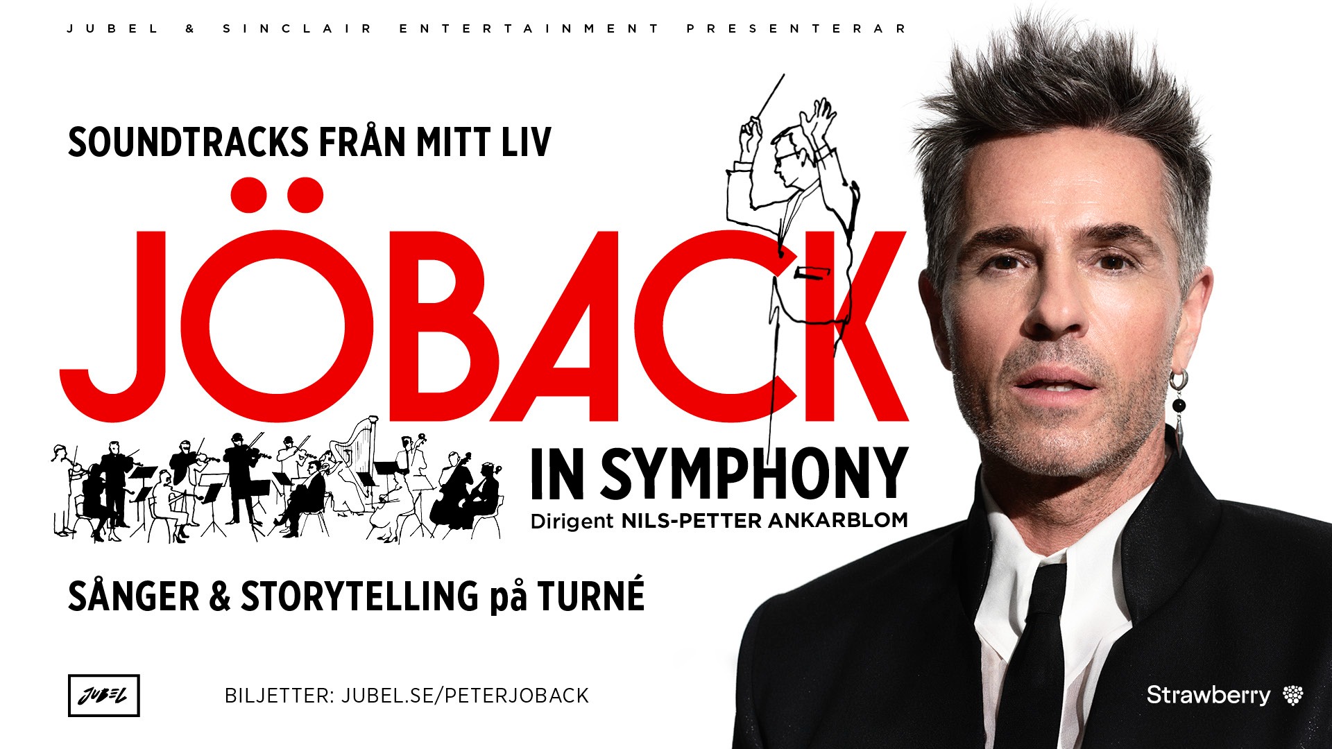 Presale for Peter Jöback's Symphonic Tour