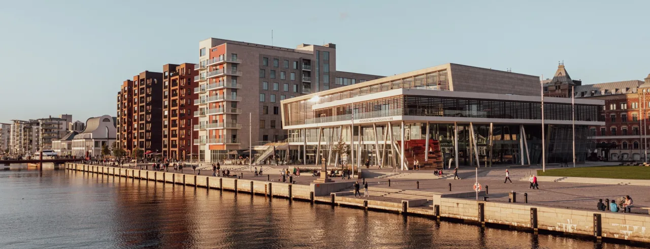 Exteriör av Clarion Hotel® Sea U i Helsingborg.