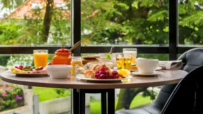 Frukost med utsikt på Clarion Hotel Stavanger