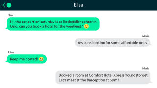 Comfort Hotel Youngstorget - chat between friends english 1_16_9