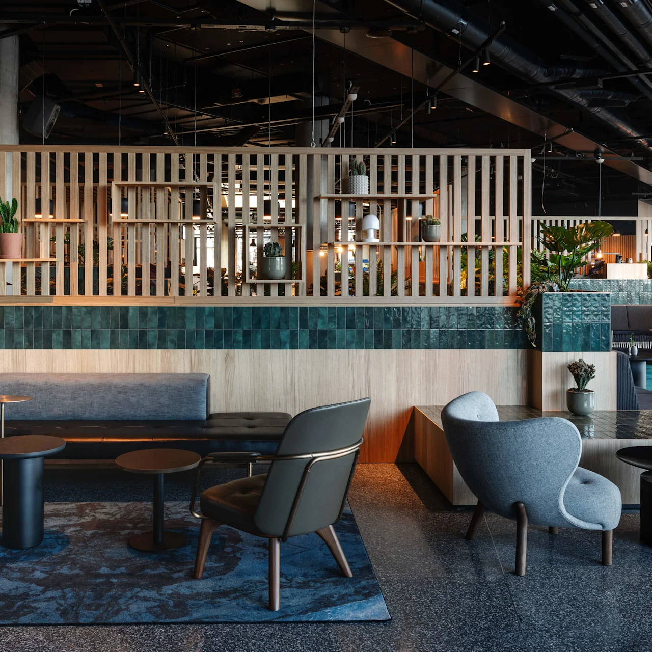 Lobby at Comfort Hotel Arlanda Airport