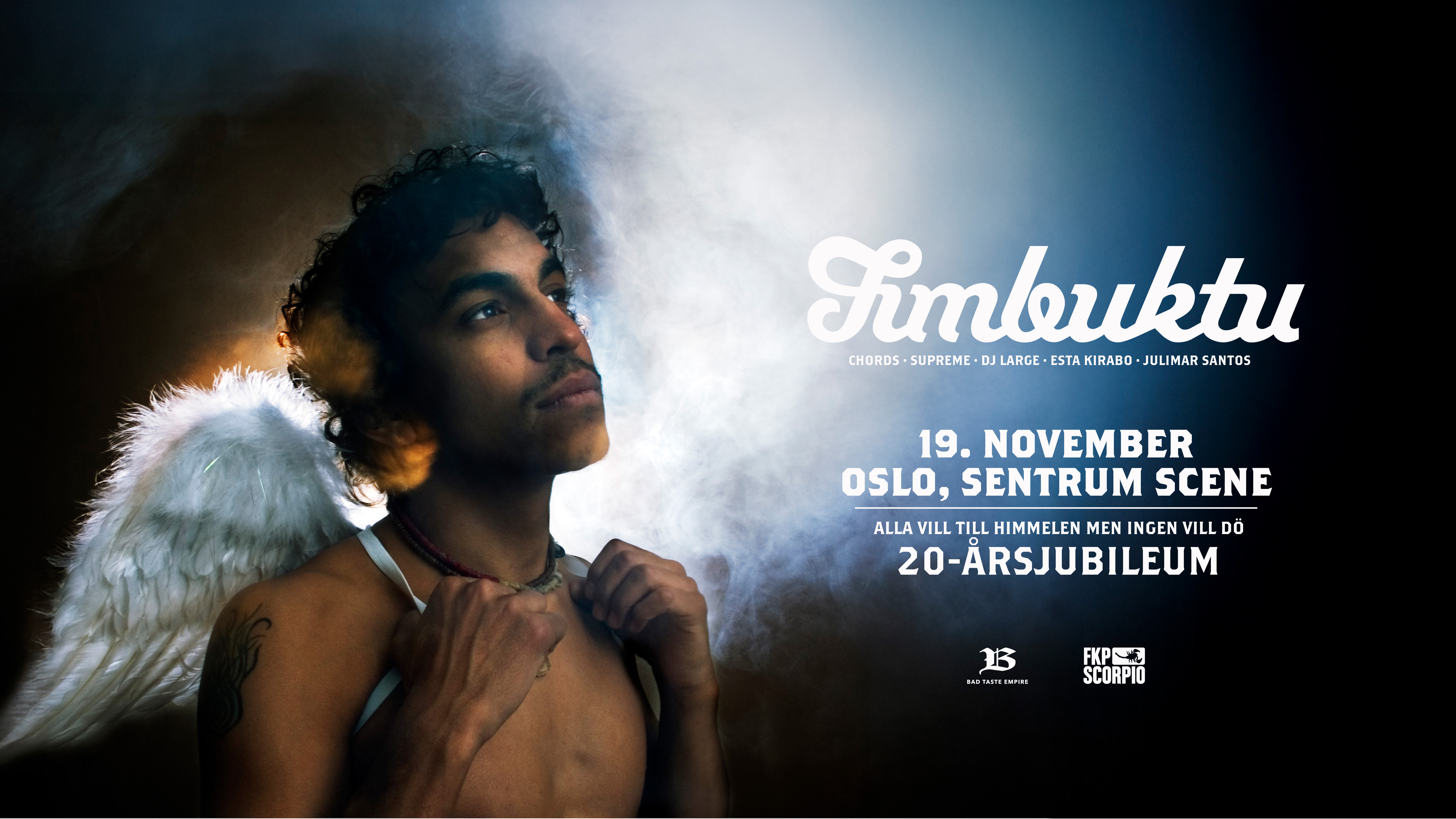 Eksklusiv kveld: Timbuktu feirer 20 år – få 20% rabatt