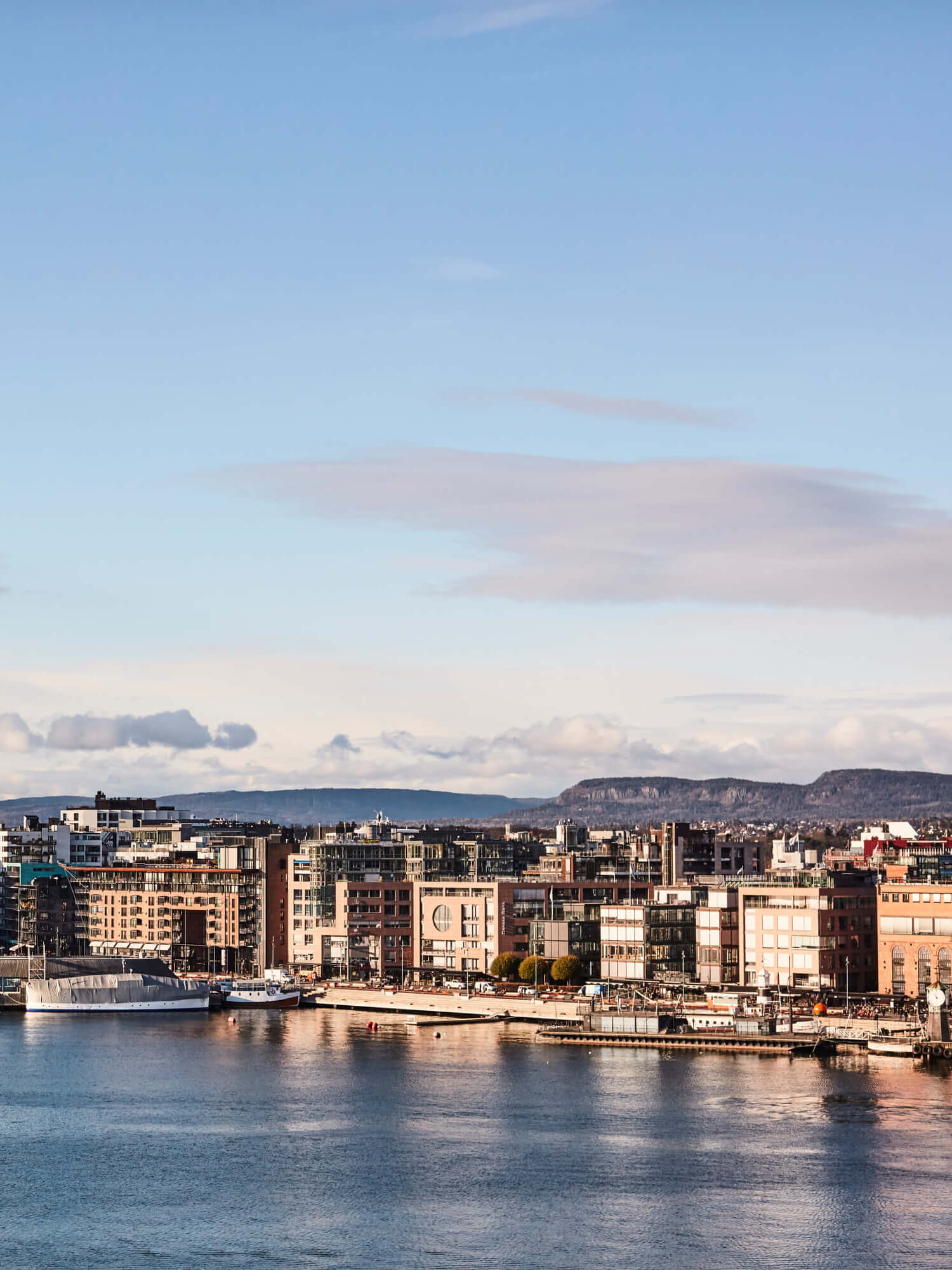 Oslo on the waterside.