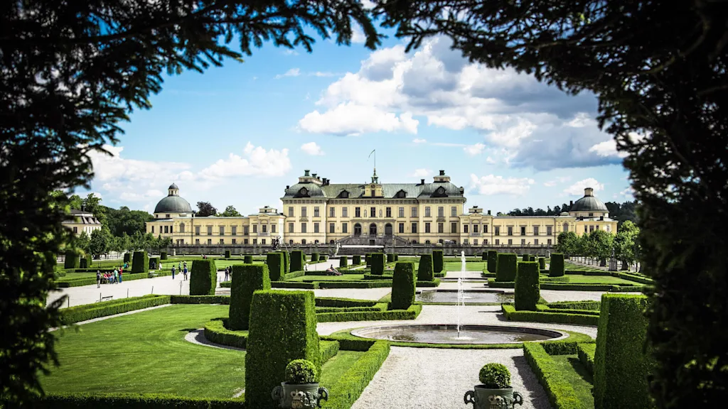 Drottningholm Palace in central Stockholm.