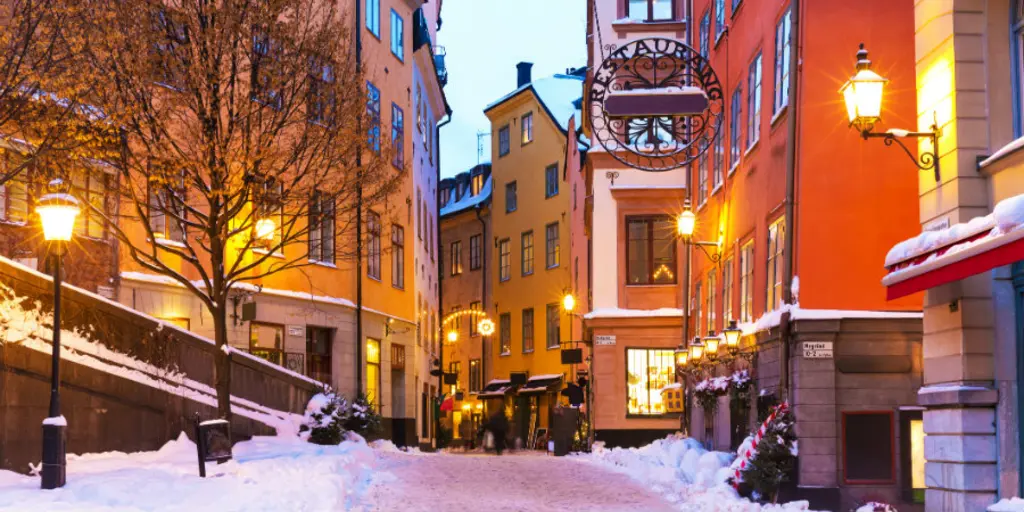 Winter in Stockholm