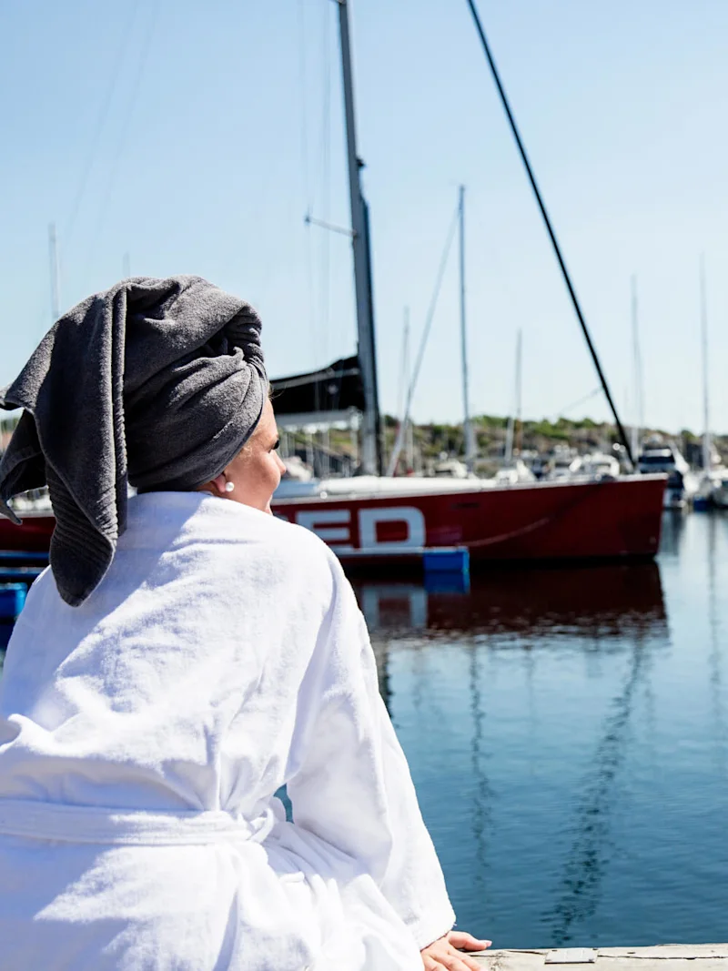 Spa utomhus at Strömstad Spa & Resort.