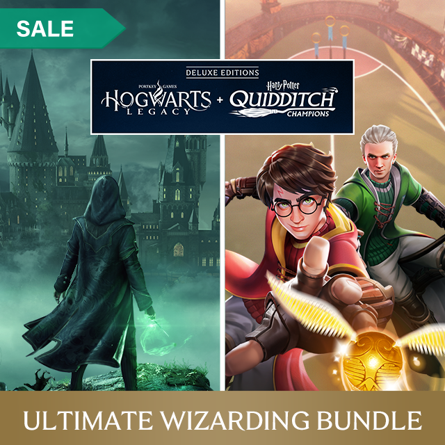 Hogwarts Legacy + Harry Potter: Quidditch Champions Deluxe Editions Bundle thumbnail