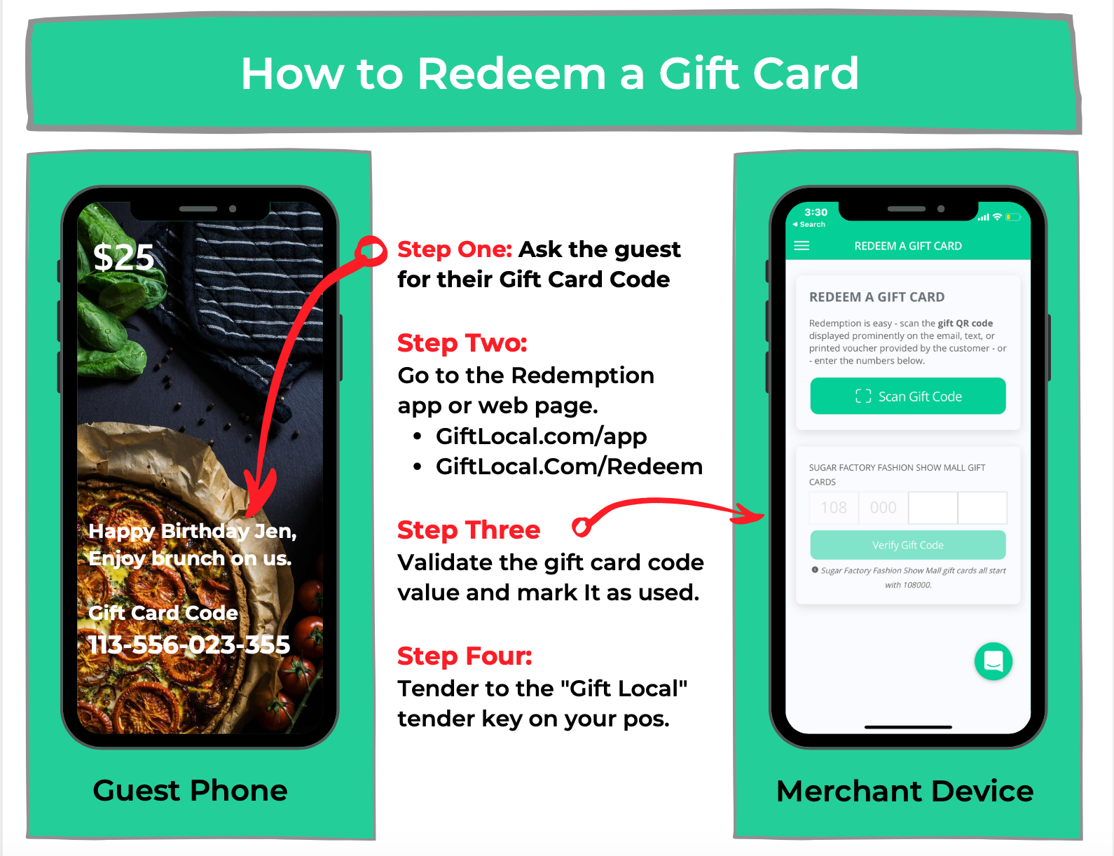 How to Redeem  Gift Card