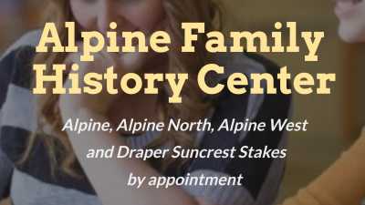 Alpine Family History Center