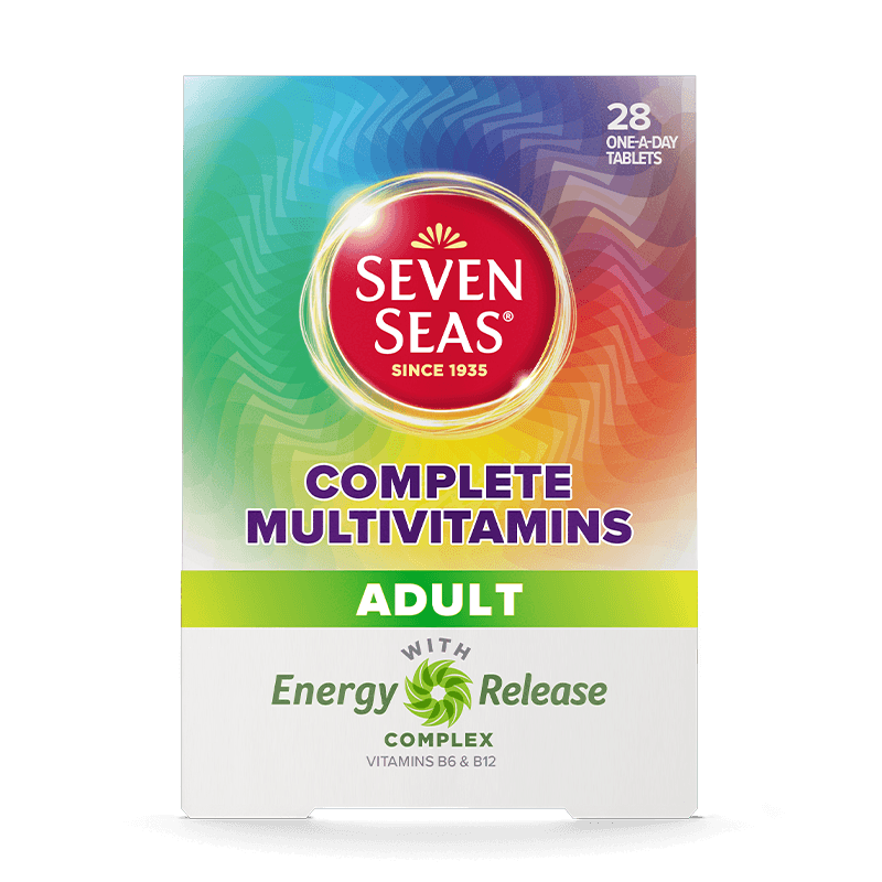 Seven Seas Complete Multivitamin Adult 28 packshot