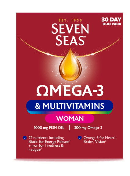 Seven Seas Omega-3 & Multivitamins Woman