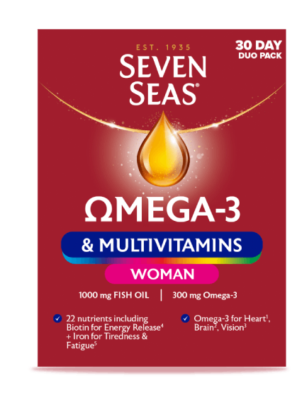 Seven Seas Omega-3 & Multivitamins Woman