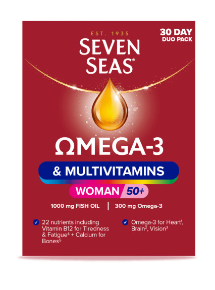 Seven Seas Omega-3 & Multivitamins Woman 50+