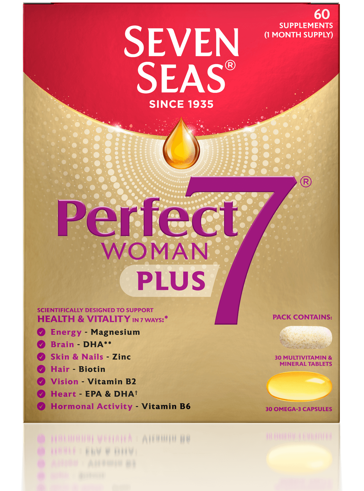 Multivitamins Perfect7 Woman Plus Capsules