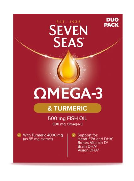 30ct Seven Seas Omega-3 Turmeric