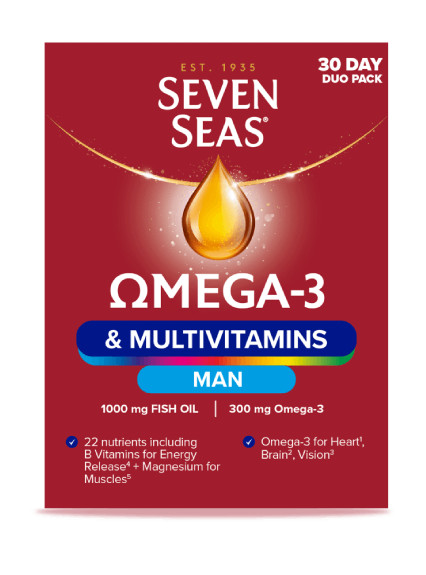 Seven Seas Omega-3 & Multivitamins Man