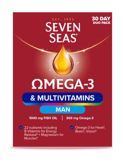 Seven Seas Omega-3 & Multivitamins Man