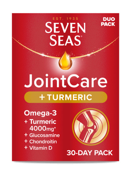 Seven Seas JointCare + TURMERIC packshot