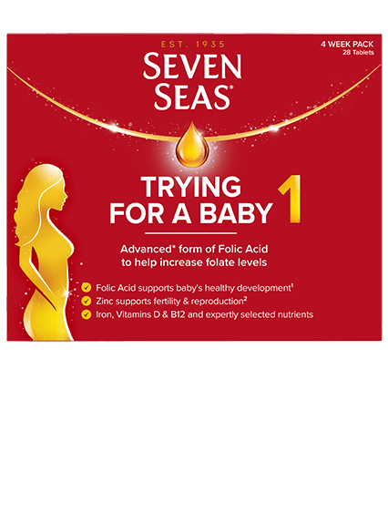 Seven Seas Pregnancy Trying for a baby product packshot