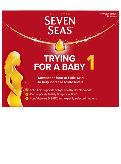 Seven Seas Trying for a baby product packshot