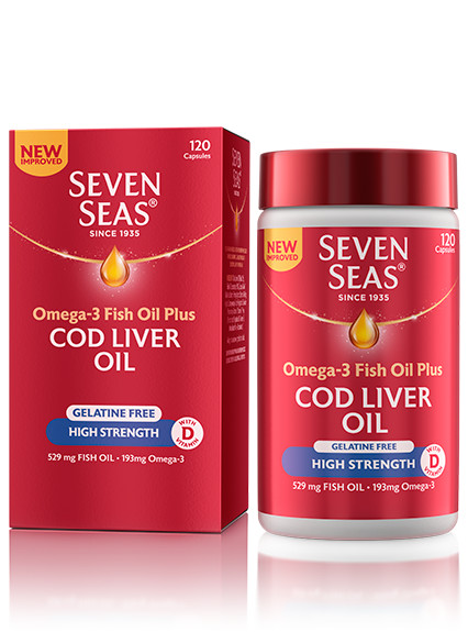 Cod Liver Oil High Strength Gelatine Free