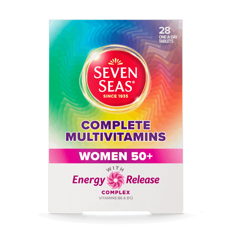 Seven Seas Complete Multivitamin Woman 50+ 28 packshot
