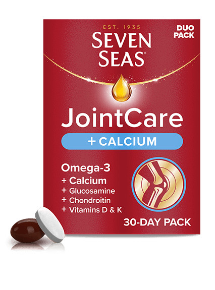 Seven Seas JointCare + CALCIUM packshot