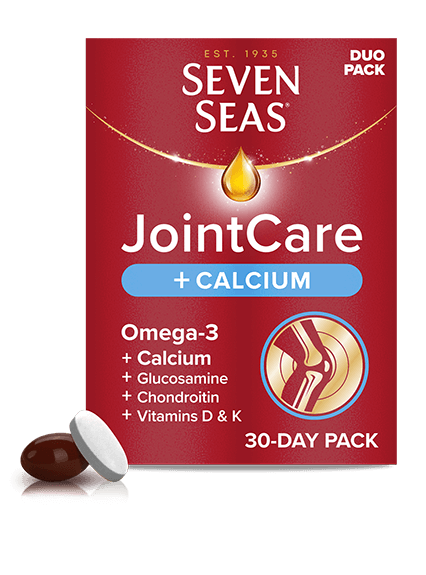 Seven Seas JointCare + CALCIUM packshot