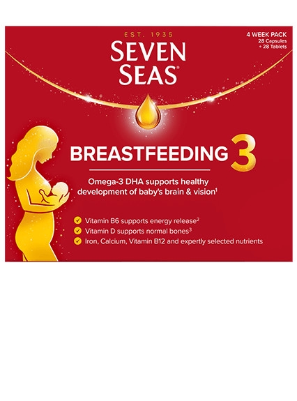 Seven Seas Pregnancy Breastfeeding product packshot