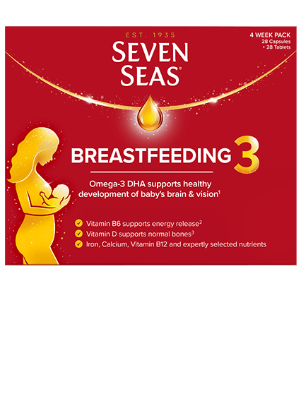 Seven Seas Pregnancy Breastfeeding packshot image