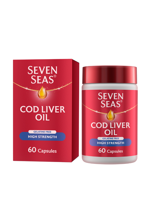 Cod Liver Oil High Strength Gelatine Free 60ct