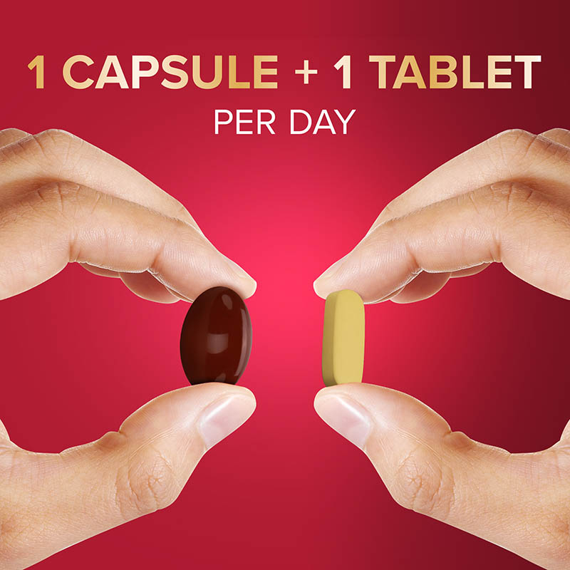 1 capsule + 1 tablet per day