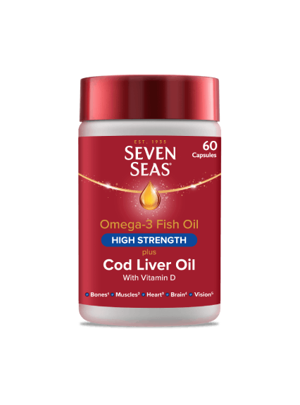 Cod Liver Oil High Strength Gelatine Free 60ct