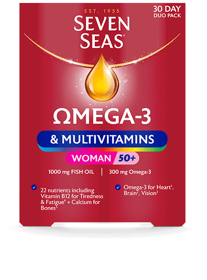 Seven Seas Omega-3 & Multivitamins Woman 50+