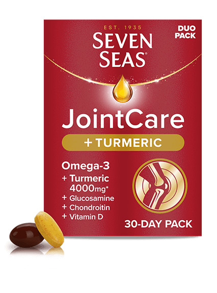 Seven Seas JointCare + TURMERIC packshot