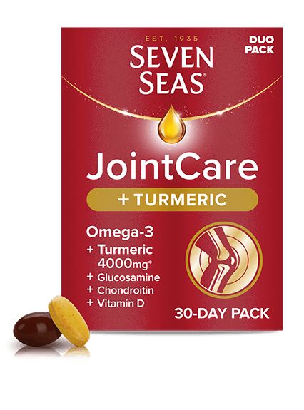 Seven Seas JointCare + TURMERIC packshot