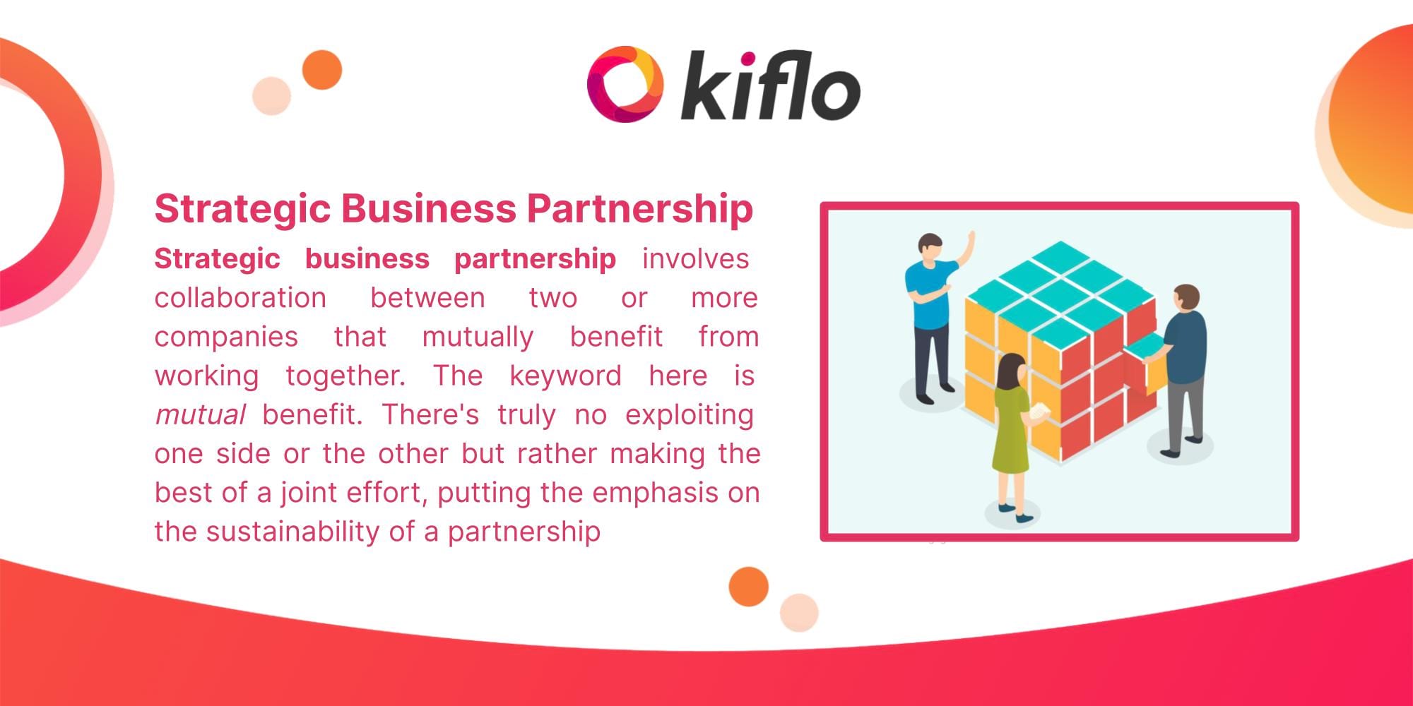 strategic business partnership model