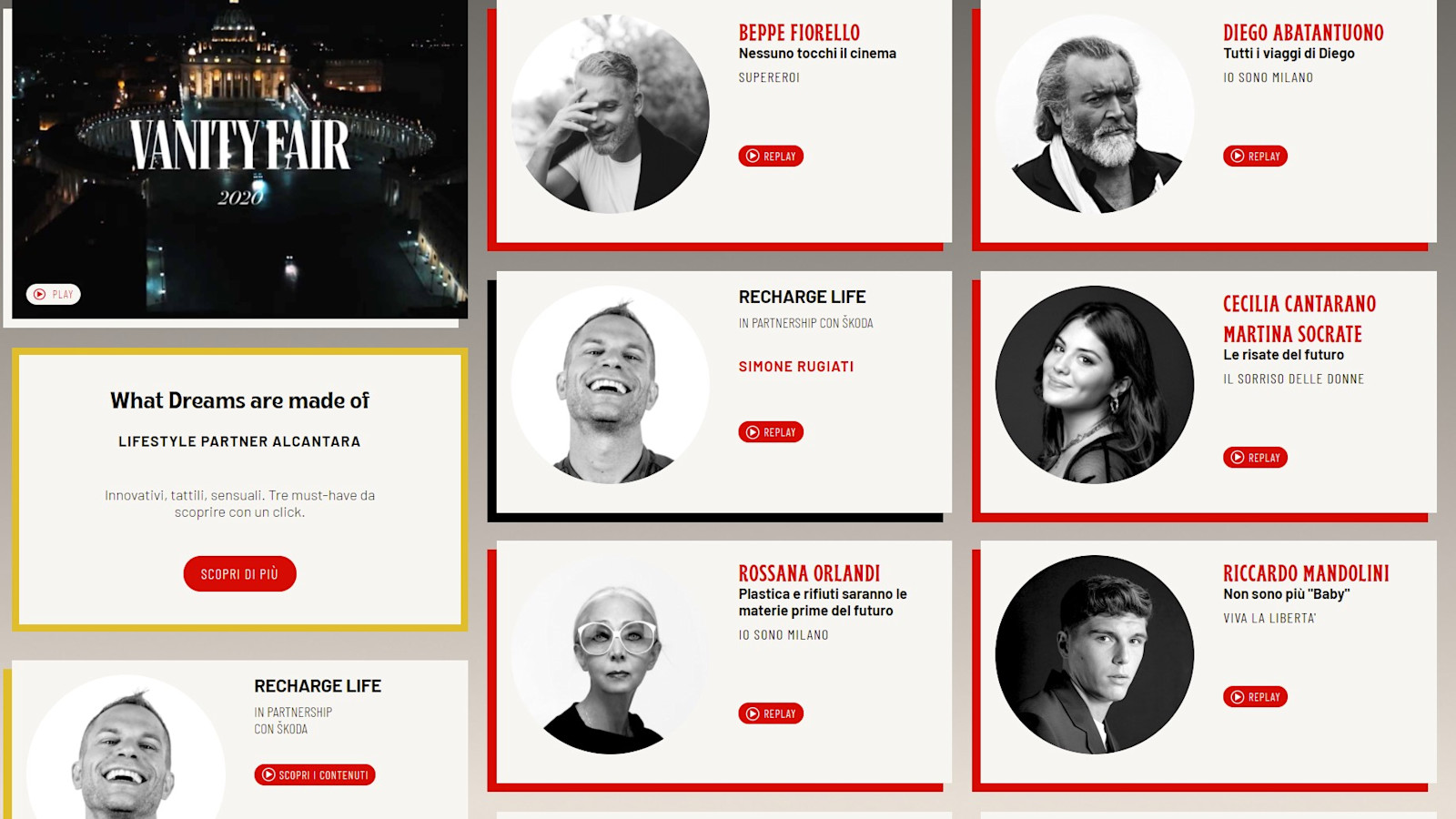 SCHEDULE - Benedetta Malavasi - Italy - Vanity Fair Stories