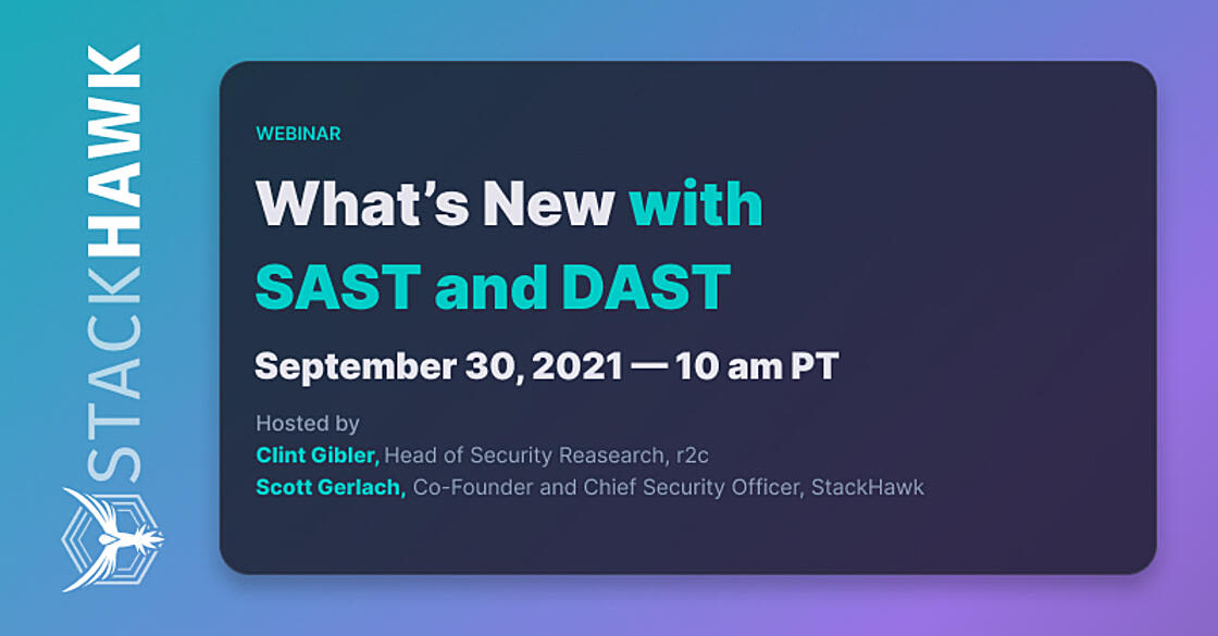 September Newsletter: Custom Authentication Scripts, StackHawk + Semgrep Webinar, and More! image