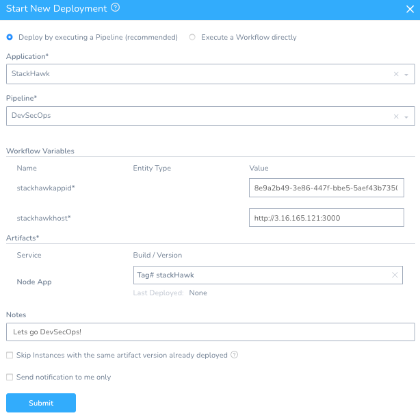 Automated DevSecOps StackHawk Harness - 55 image