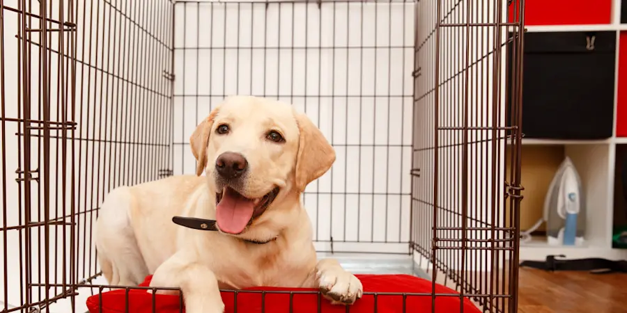 How to keep a puppy deals from barking in crate