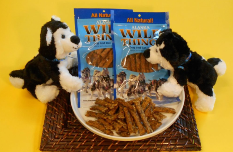 Wild Salmon Skin Jerky Treats cat gift idea