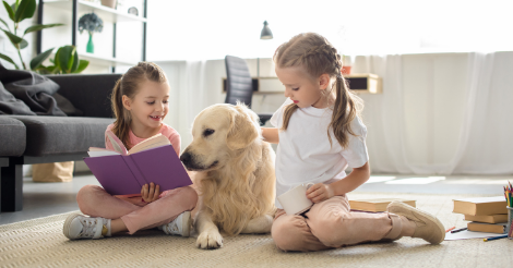 how dogs help kids read