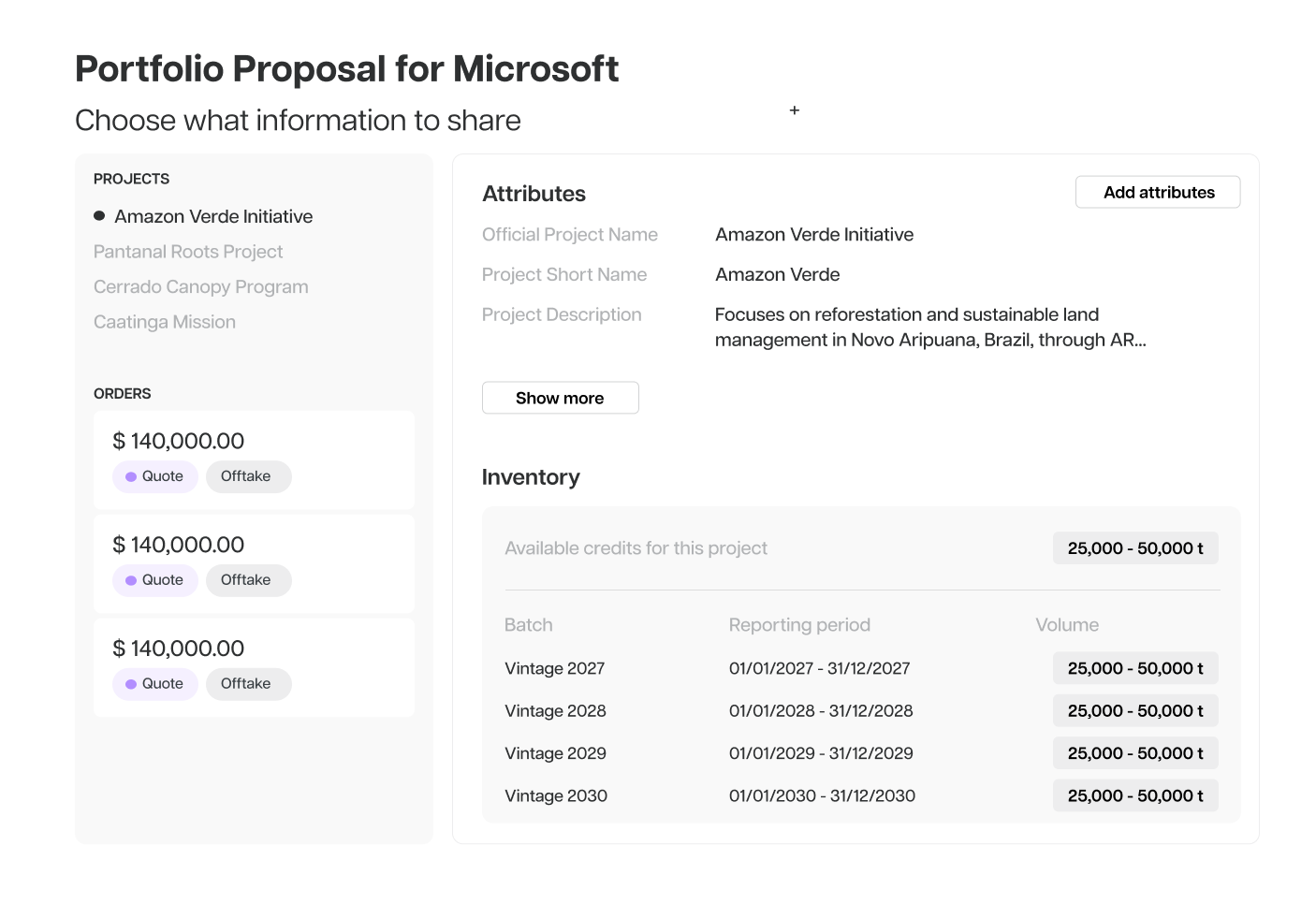 Work on multiple proposals with ease