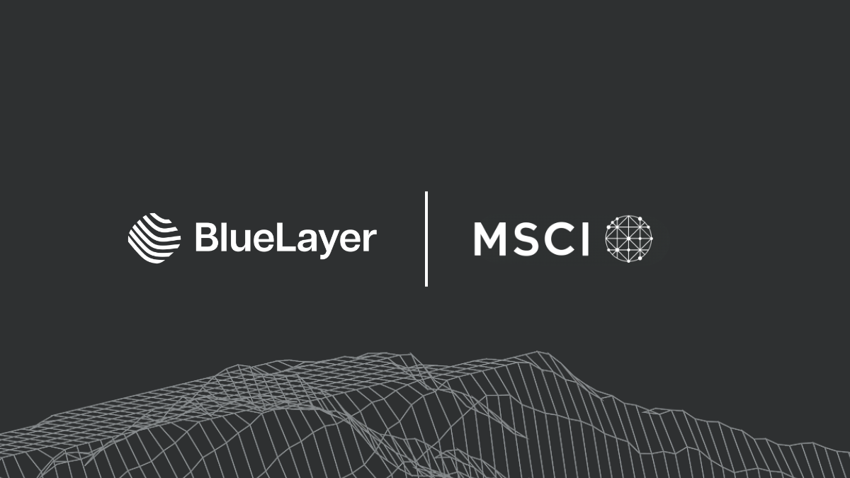 BlueLayer and MSCI collaborate to connect carbon credit supply with institutional buyers