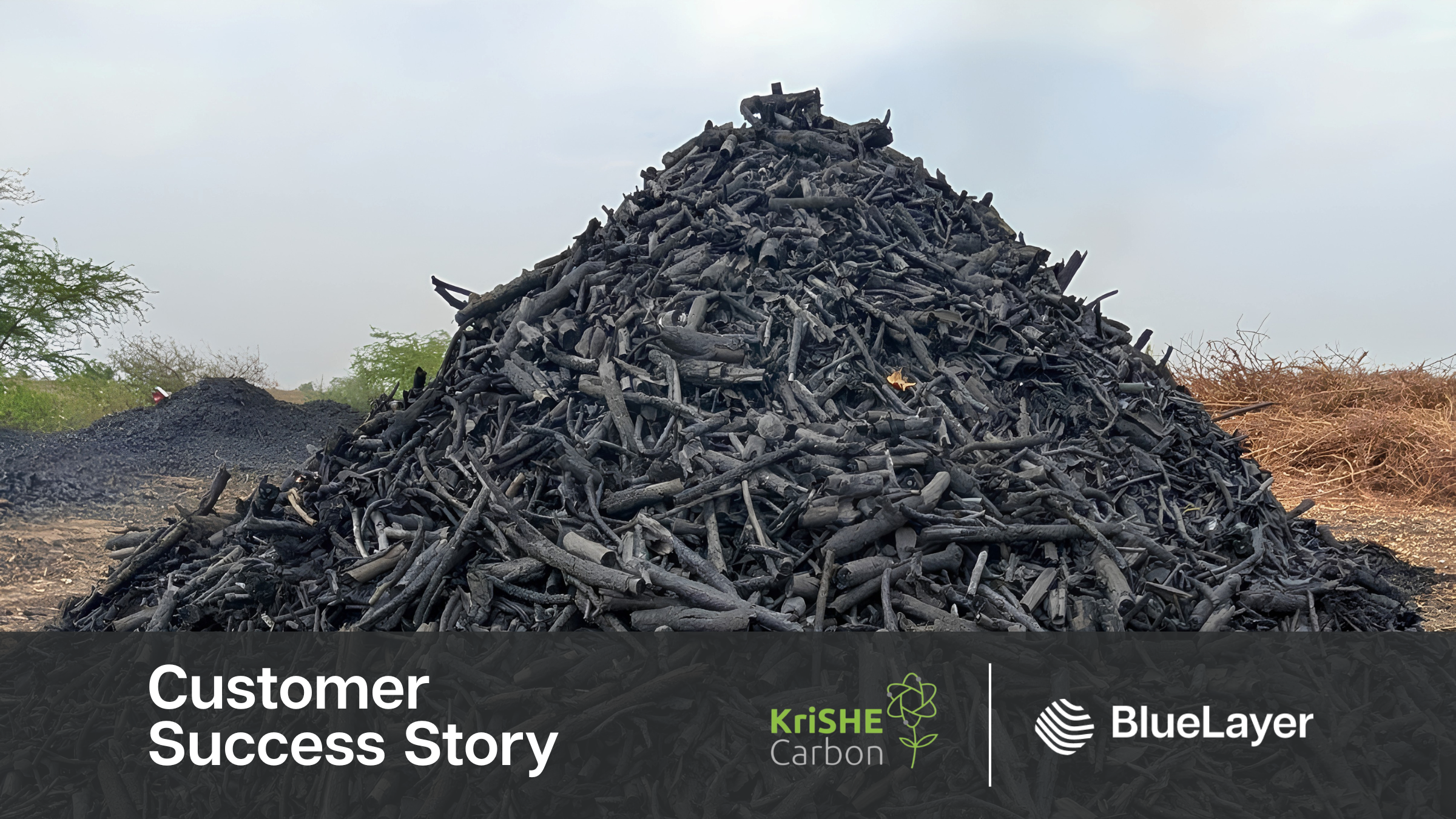 How KriSHE Carbon scaled smallholder biochar with BlueLayer's dMRV platform
