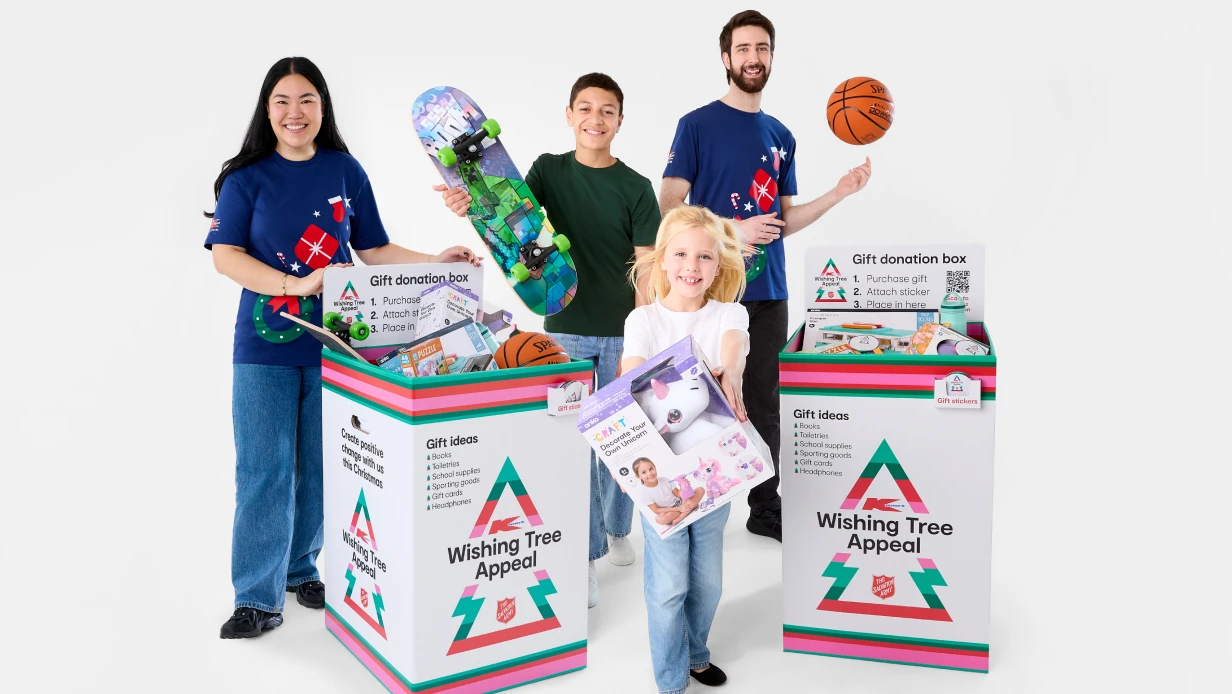 Kmart Wishing Tree Appeal Hero Banner