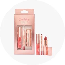 Sparkling Rose lip kit combo 